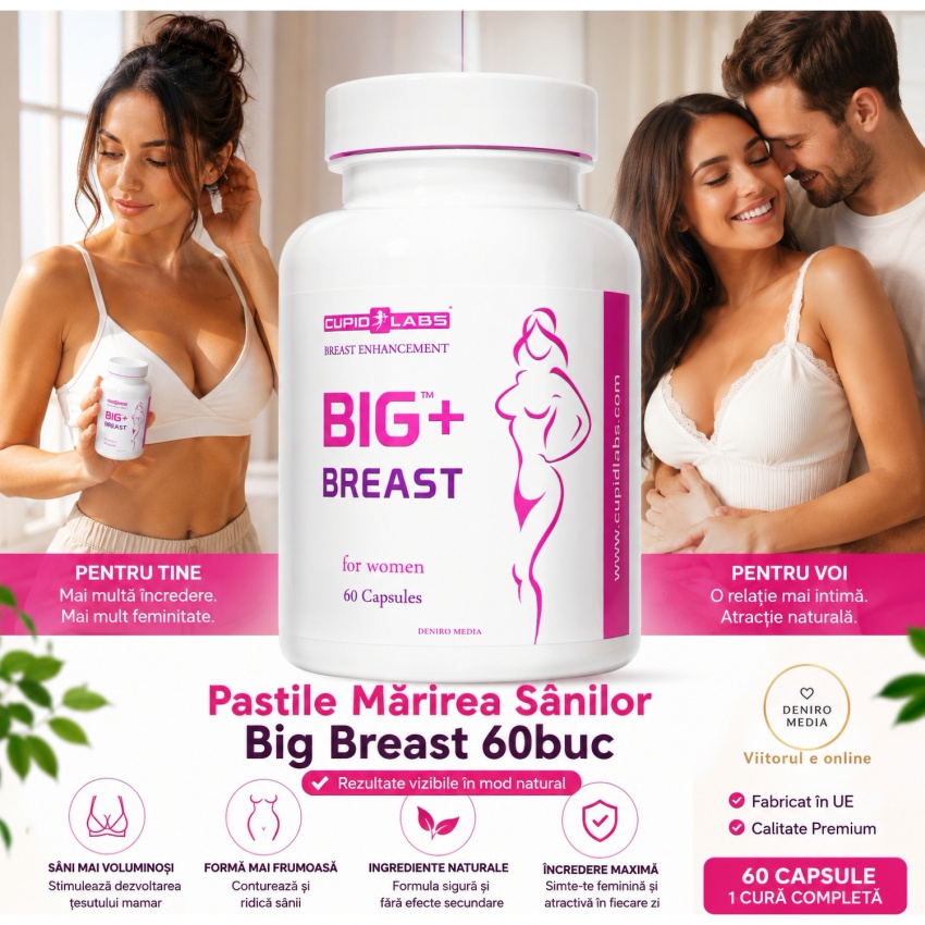 Pastile Alungirea Sânilor Big Breast 60buc