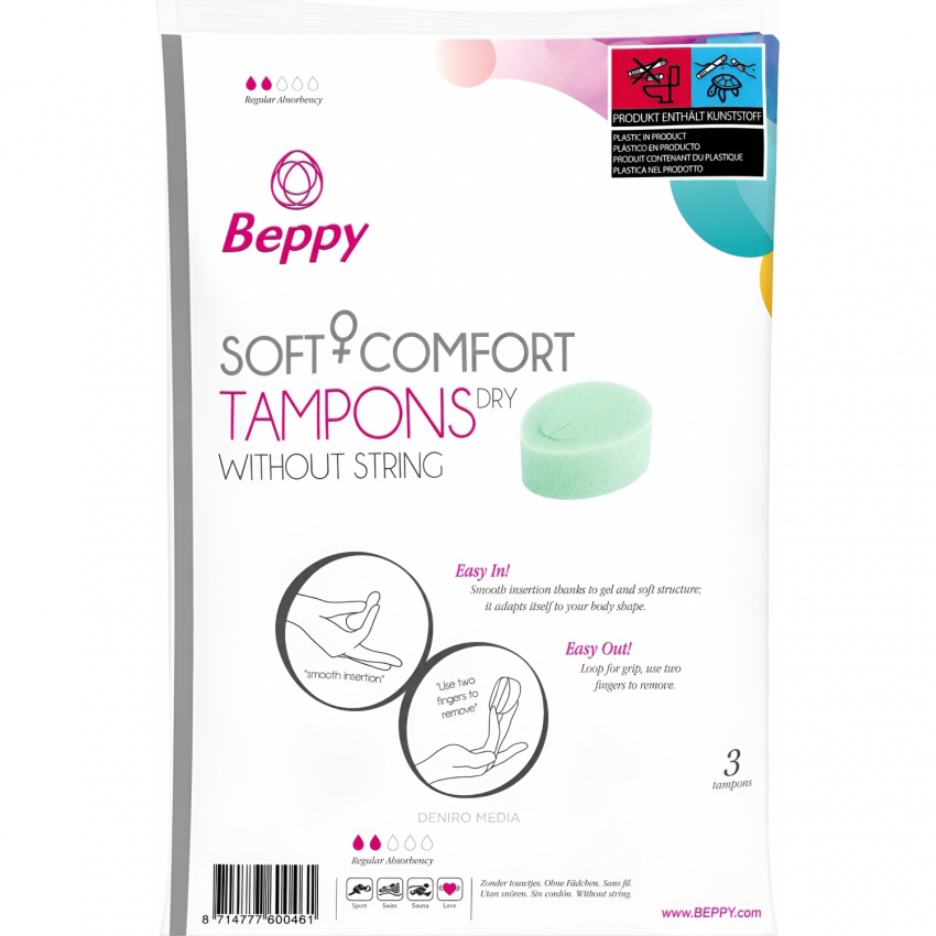 Tampoane Beppy Soft And Confort Dry 30 Bucăți