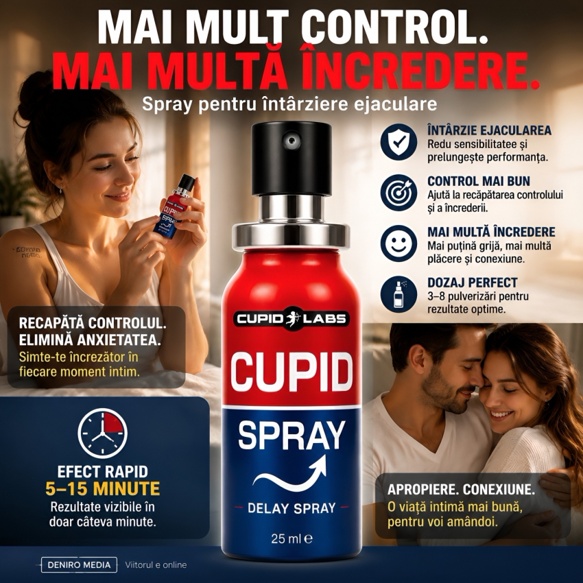 Tratament Ejaculare Timpurie Spray Cupid Delay 25ml