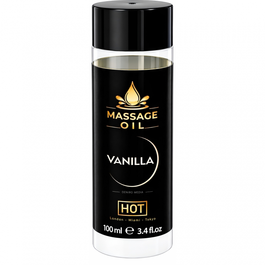 Ulei de Masaj Senzual Vanilie pentru Piele Mătăsoasă 100 ml