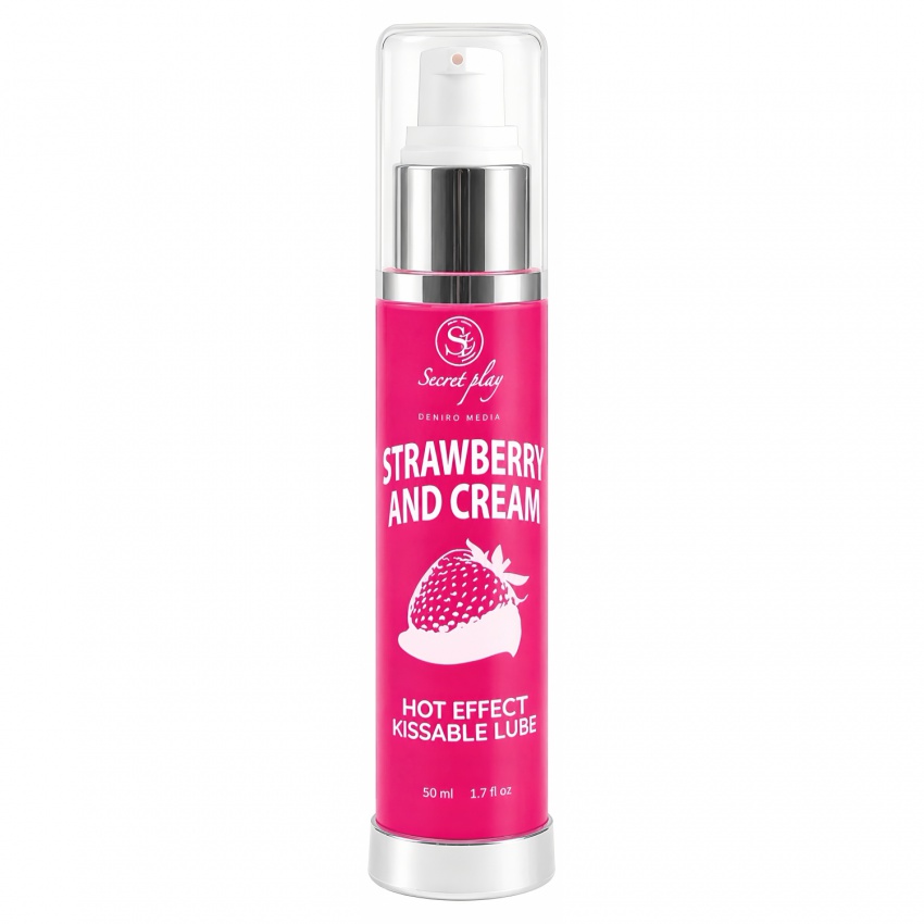 Ulei Masaj 2in1 Hot Effect Kissable Căpșuni 50ml