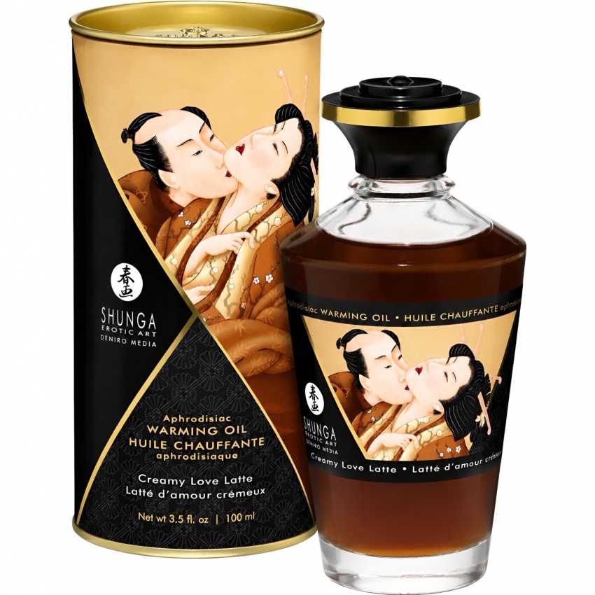 Ulei Masaj Aphrodisiac Warming Oil Creamy Latte 100ml