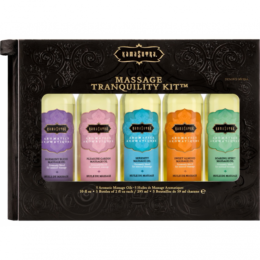 Ulei Masaj Kama Sutra Tranquility Kit Aromatics 295ml