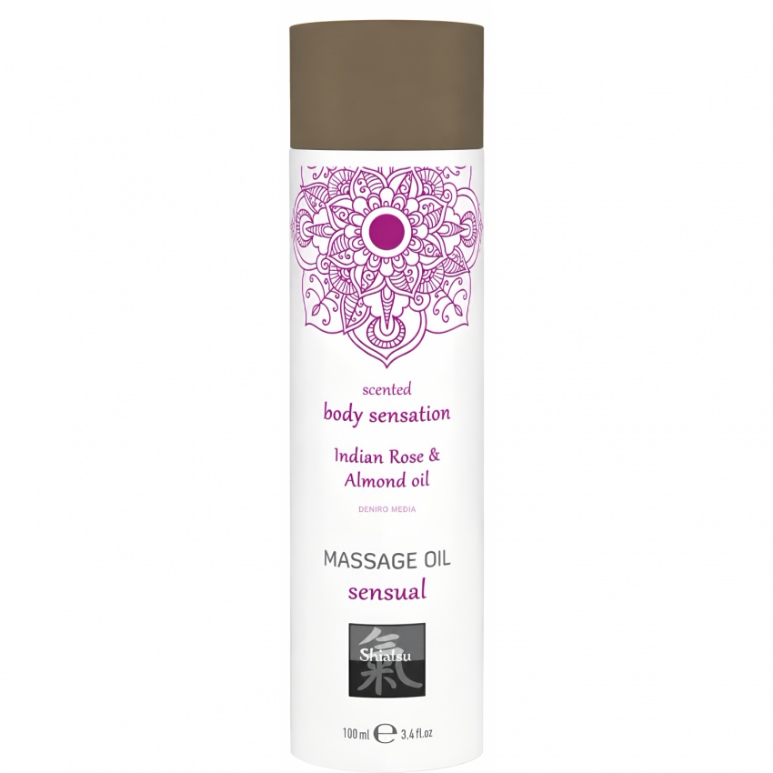 Ulei Masaj Senzual Shiatsu Trandafir Indian 100 ml