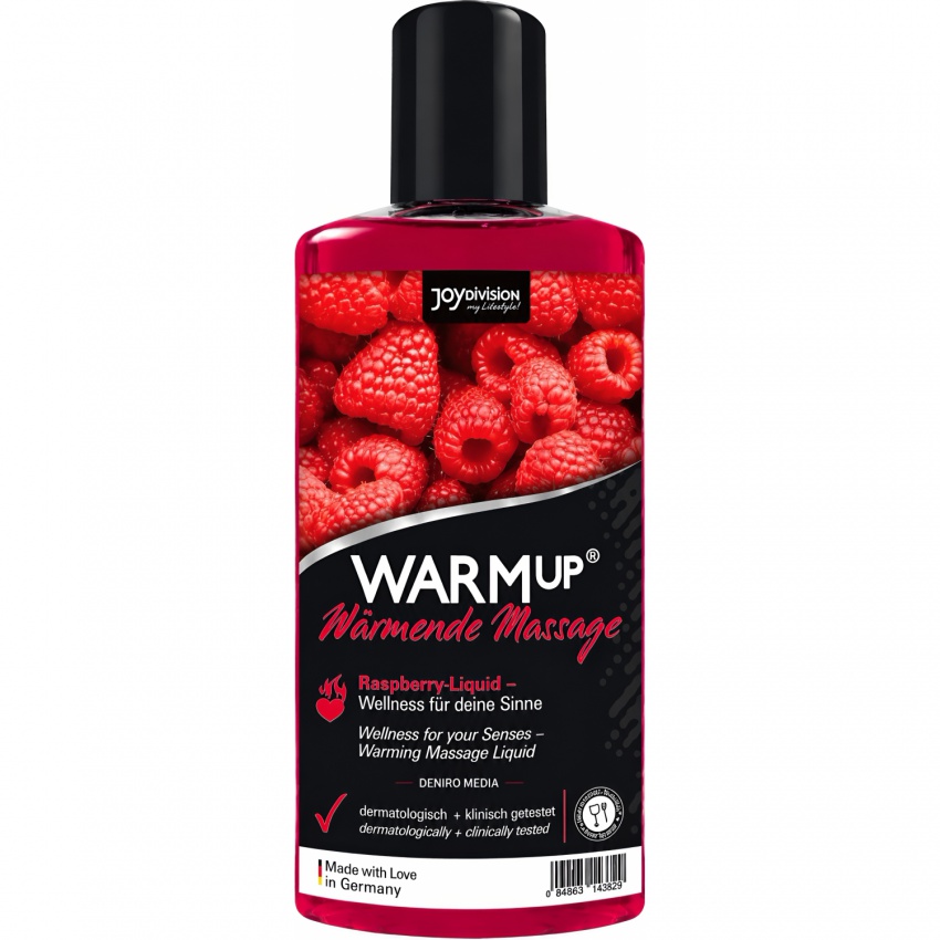 Ulei Masaj WARMup Zmeură 150ml