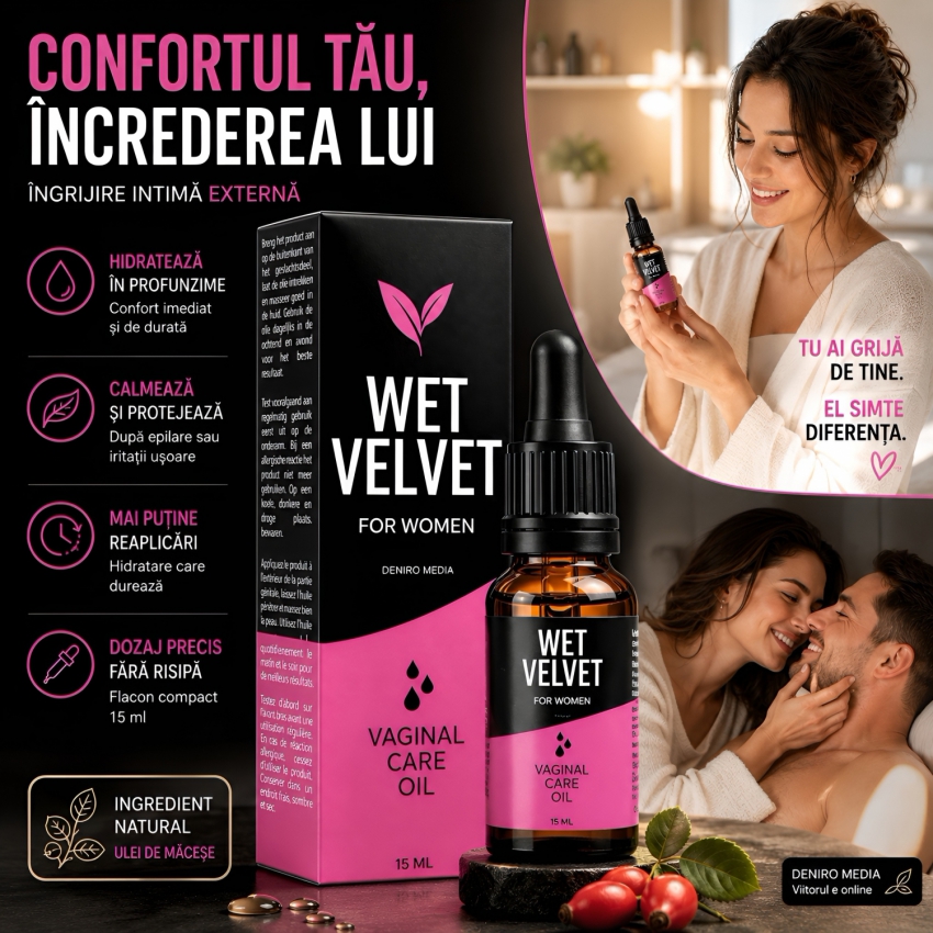 Ulei Pentru Zona Sexuală Morningstar Wet Velvet Oil 15ml
