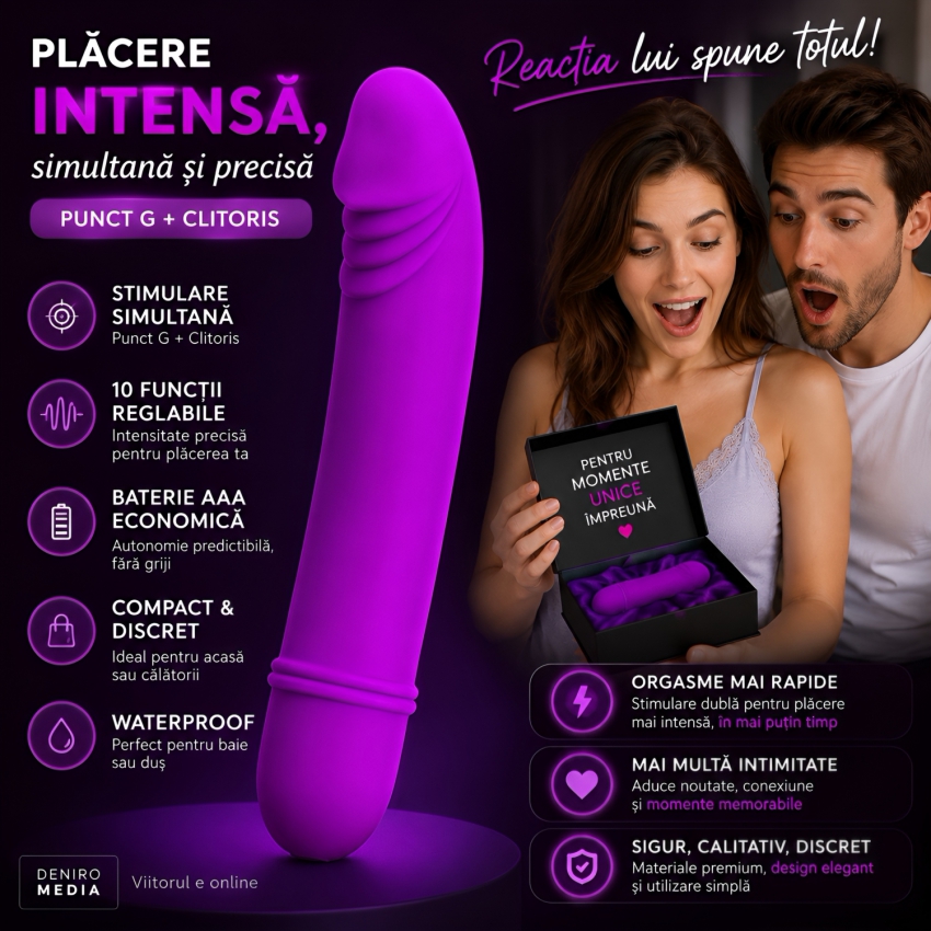 Pachet Plăcere Intensă: Tonus, Vibrații, Curățenie