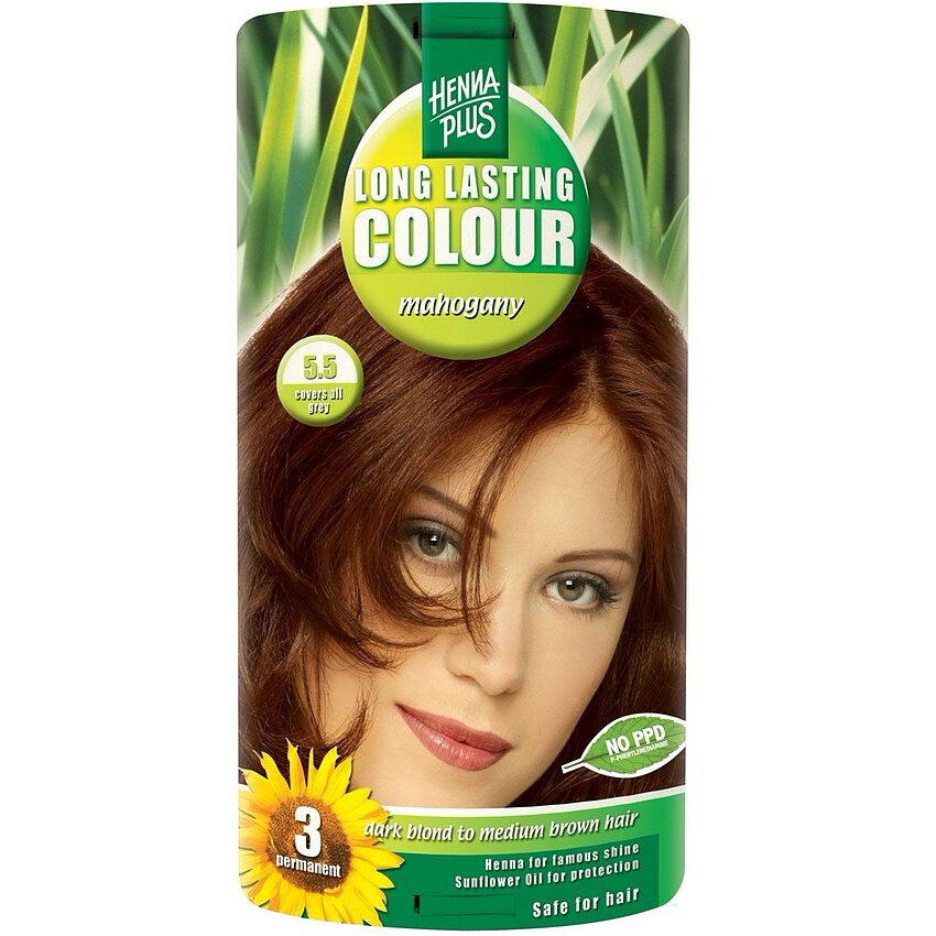 Vopsea Păr Long Lasting Colour 5.5 Mahogany Hennaplus