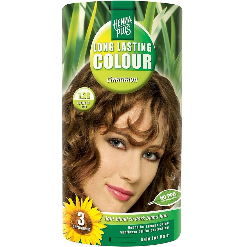 Vopsea Păr Long Lasting Colour 7.38 Cinnamon Hennaplus