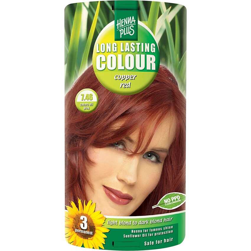 Vopsea Păr Long Lasting Colour Copper Red