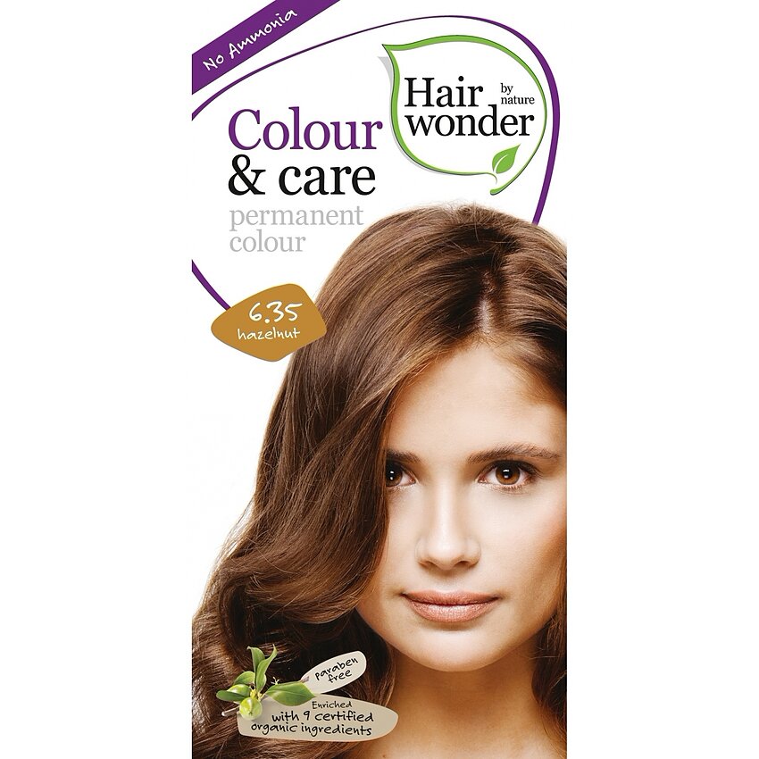 Vopsea păr naturală Colour Care 6.35 Hazelnut 100ml