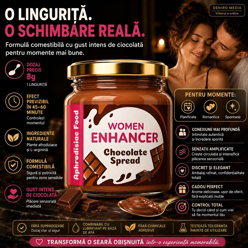 Woman Enhancer Cremă De Ciocolată Afrodisiacă Soții 40g
